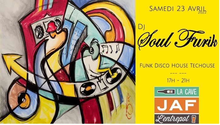 Évènement- Dj Soul Furik – 23/04 17H-21H